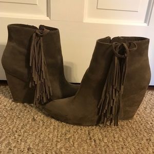 Fringed Booties